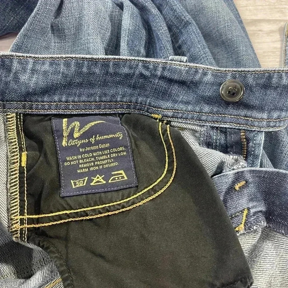 Citizens of Humanity Y2K Low Rise Flare Medium Wash Blue Jeans size 29 - Picture 8 of 16